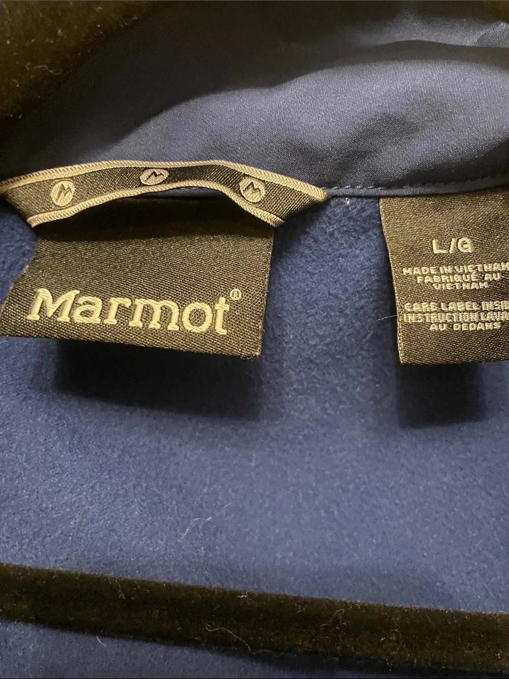 Marmot Men's Navy Blue Softshell Vest